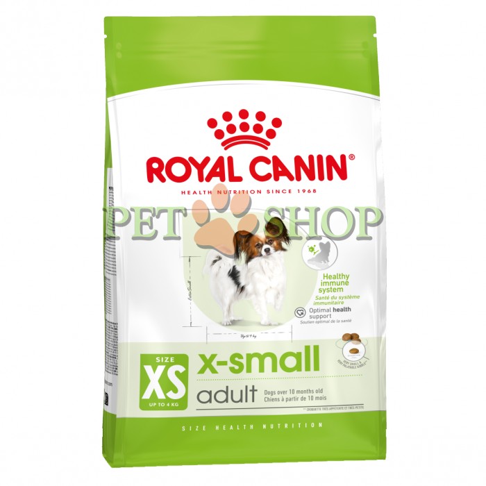 <p><strong>Полнорационный корм для взрослых собак миниатюрных размеров (вес взрослой собаки до 4 кг) в возрасте от 10&nbsp;месяцев до 8 лет</strong></p>