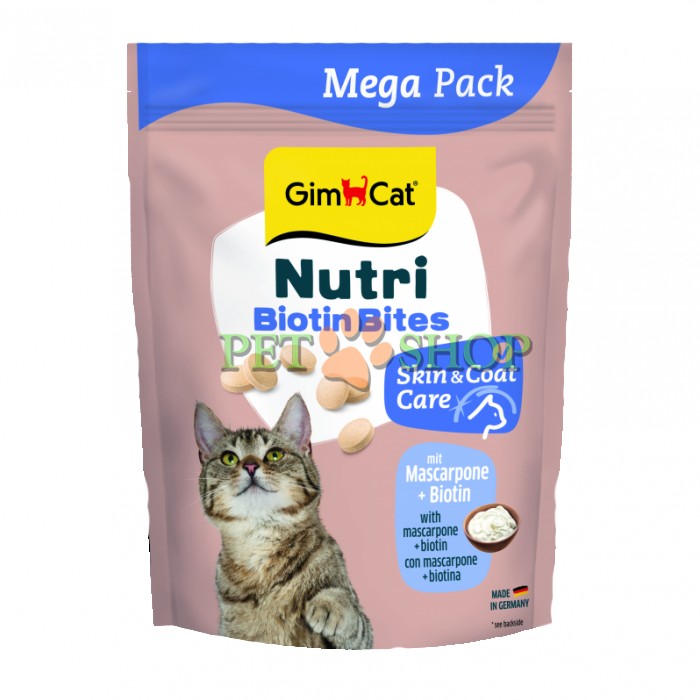 <p><strong>Витамины для кошек с сыром &laquo;маскарпоне&raquo; и биотином - ценная комбинация из природного сырья, жизненно важных элементов</strong>. <strong>Около 708 шт.</strong></p>