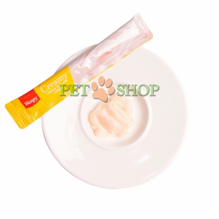 <p><strong>Creamy Snack cu carne de pui&nbsp;pentru pisici adulte și pisoi de peste 3 luni, 14 grame - 1 plic&nbsp;</strong></p>