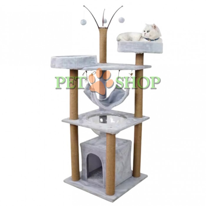 <p><strong>Привлекательная и&nbsp;интересная когтеточка которая способна удолетворить натуральные потребности каждой кошки, 143*50&nbsp;см. Цвет: Серый</strong></p>