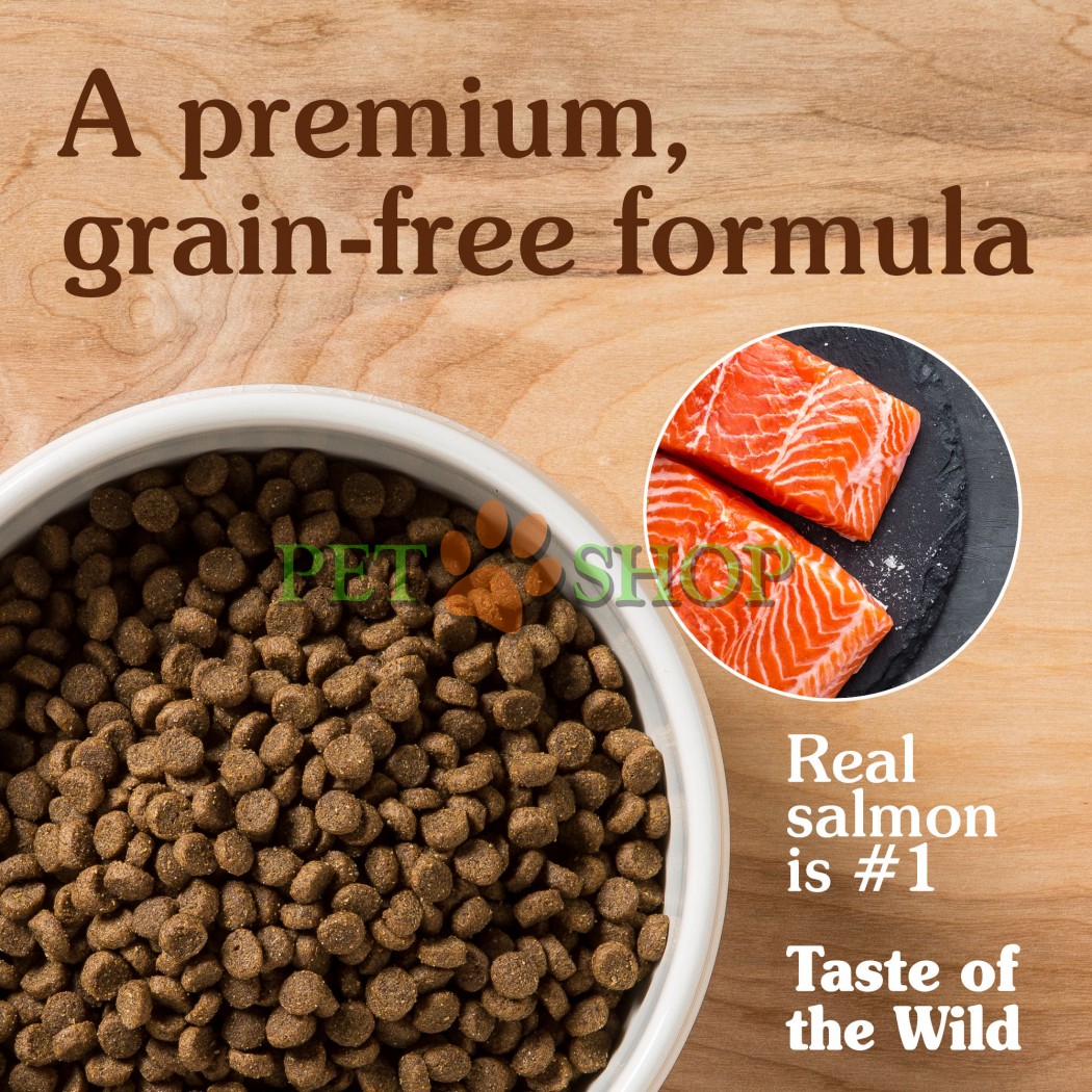 <p><strong>Полнорационная беззерновая формула с копченым лососем для щенков всех пород.&nbsp;Страна-производитель-США.</strong></p>