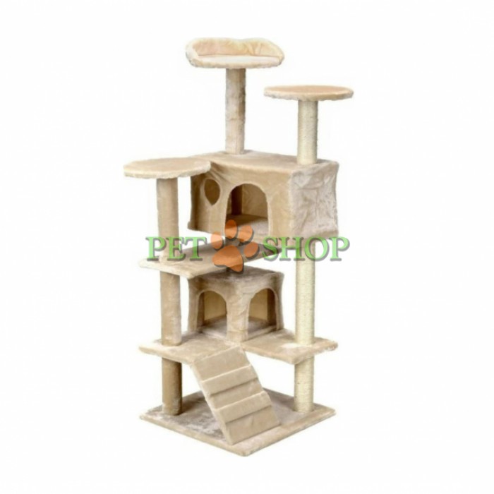 <p><strong>Un&nbsp;ansamblu de&nbsp;zg&acirc;riere atractiv și&nbsp;interesant care poate satisface nevoile naturale ale fiecărei pisici, 131*49&nbsp;cm.&nbsp;Culoare: bej, disponibil și pe gri.</strong></p>