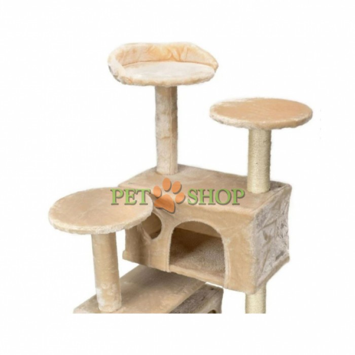 <p><strong>Un&nbsp;ansamblu de&nbsp;zg&acirc;riere atractiv și&nbsp;interesant care poate satisface nevoile naturale ale fiecărei pisici, 131*49&nbsp;cm.&nbsp;Culoare: bej, disponibil și pe gri.</strong></p>