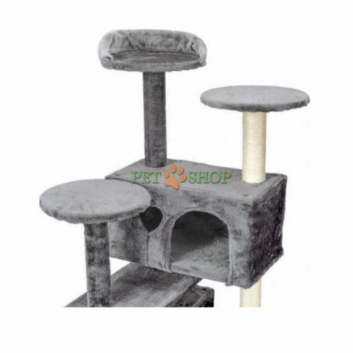 <p><strong>Un&nbsp;ansamblu de&nbsp;zg&acirc;riere atractiv și&nbsp;interesant care poate satisface nevoile naturale ale fiecărei pisici, 131*49&nbsp;cm.&nbsp;Culoare: gri, disponibil și pe bej.</strong></p>