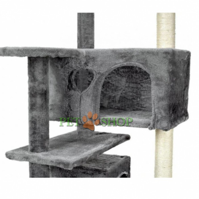 <p><strong>Un&nbsp;ansamblu de&nbsp;zg&acirc;riere atractiv și&nbsp;interesant care poate satisface nevoile naturale ale fiecărei pisici, 131*49&nbsp;cm.&nbsp;Culoare: gri, disponibil și pe bej.</strong></p>