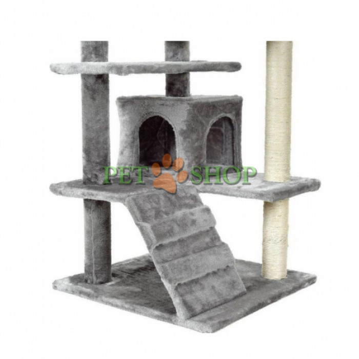 <p><strong>Un&nbsp;ansamblu de&nbsp;zg&acirc;riere atractiv și&nbsp;interesant care poate satisface nevoile naturale ale fiecărei pisici, 131*49&nbsp;cm.&nbsp;Culoare: gri, disponibil și pe bej.</strong></p>