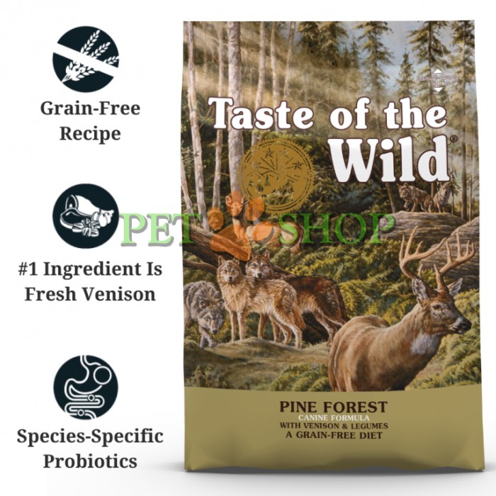 <p><strong>Полнорационная беззерновая формула с олениной и бобовыми для активных собак всех пород на всех стадиях жизни.&nbsp;Страна-производитель-США.</strong></p>