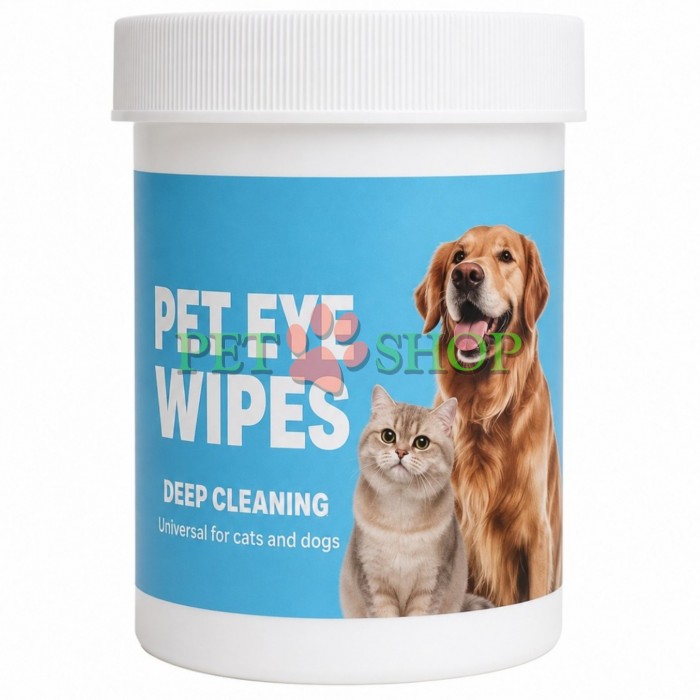 <p><strong>Xinbei Chong Pet Eye Wipes</strong> - влажные салфетки для ухода за глазами собак и кошек (200 шт). Мягкая текстура помогает аккуратно очищать область вокруг глаз от загрязнений, пыли и засохших выделений, поддерживая шерсть вокруг глаз в чистоте.</p>