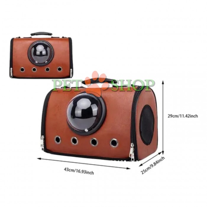 <p>Сумка переноска P131 44*26*28 cm для кошек и маленьких собак. <strong>Цвет уточняйте у оператора!</strong></p>