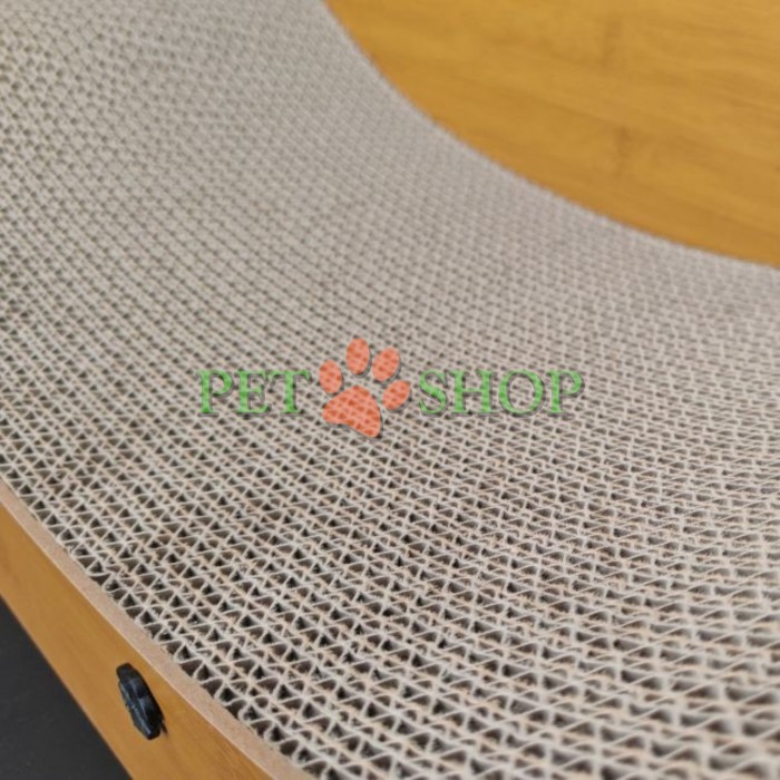 <p><strong>Картонная когтеточка-диван для кошек (60*24*20 cm) -</strong>&nbsp;это идеальное сочетание стильного элемента интерьера и функциональной зоны для отдыха и ухода за когтями вашего питомца. Благодаря эргономичной изогнутой форме, она мгновенно становится излюбленным местом как для активных игр, так и для крепкого кошачьего сна.</p>