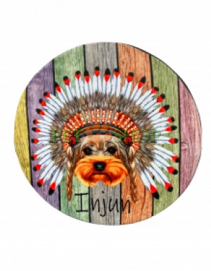 <p><strong>Круглый матрас, Дизайн&nbsp;M, 47*47*6 см, Йорк-индеец, ЛД-121</strong></p>